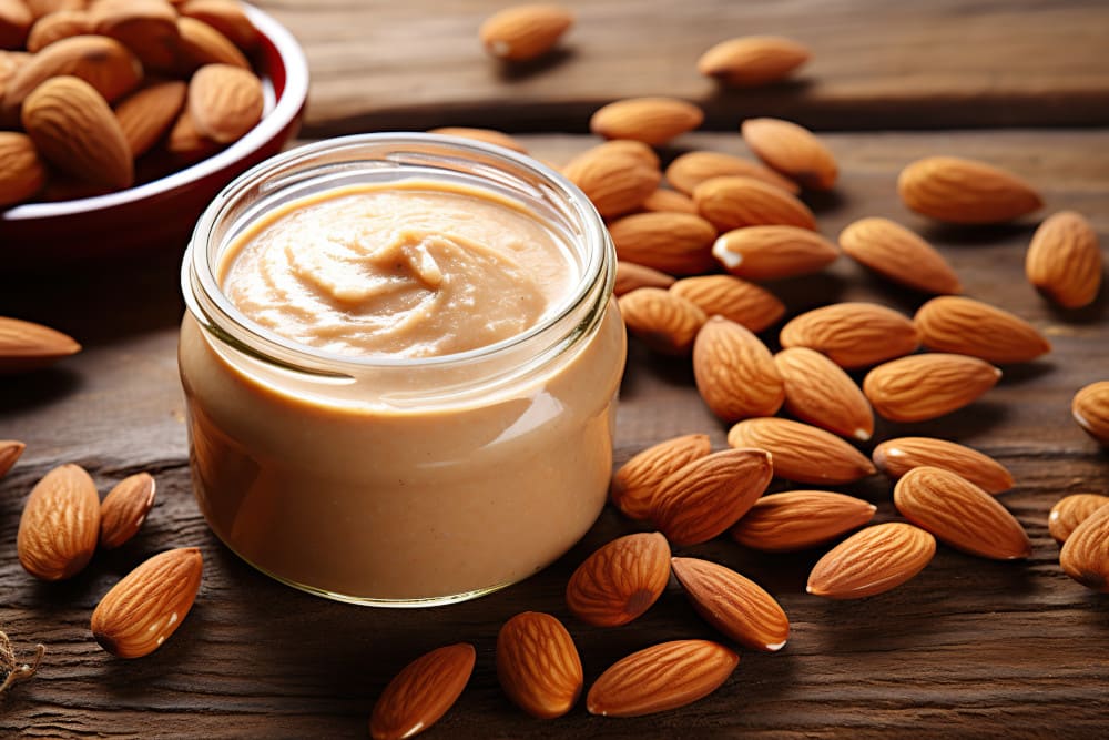 healthy snacks almond butter