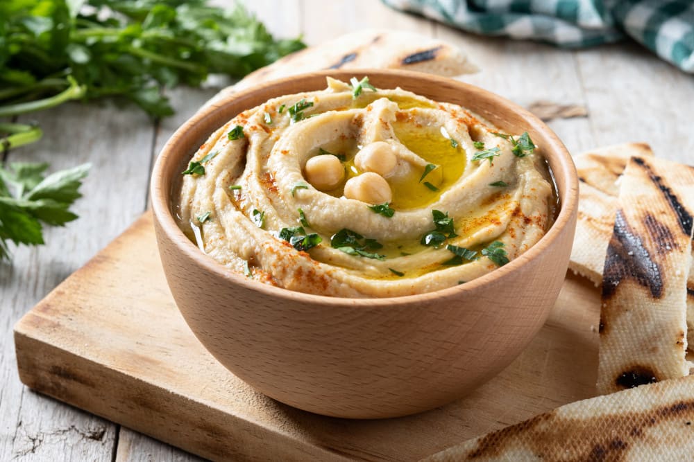 homemade hummus recipe