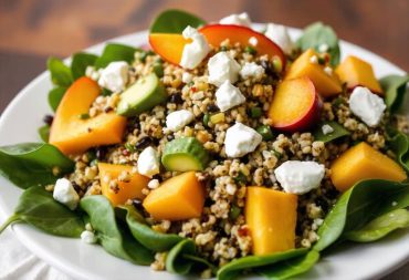 quinoa spinach salad